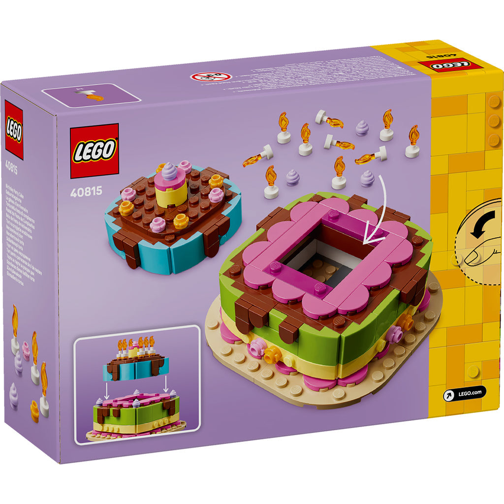 LEGO® Birthday Party Cake - Đồ chơi lắp ráp Bánh sinh nhật - LEGO 40815 - Hình ảnh bổ sung 9