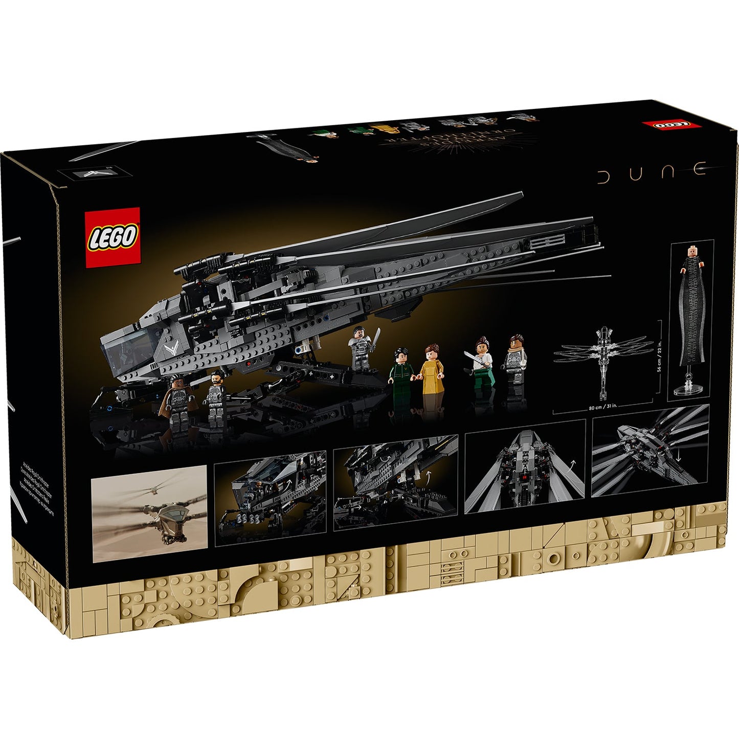 LEGO® ICONS™ Dune Atreides Royal Ornithopter - Mô Hình Máy Bay Dune - LEGO 10327