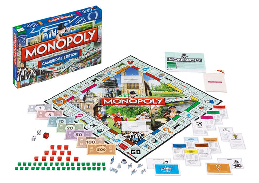 Cambridge Monopoly Board Game - Cờ Tỷ Phú Phiên Bản Thành Phố Cambridge - Winning Moves