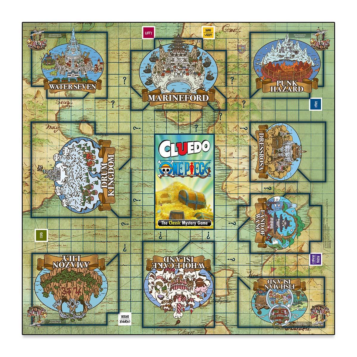 One Piece Cluedo Mystery Board Game - Board Game Giải Đố Trinh Thám - Winning Moves - Hình ảnh bổ sung 4