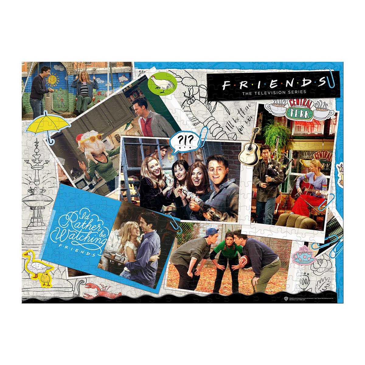 Friends Scrapbook 1000 Piece Jigsaw Puzzle - Bộ Xếp Hình 1000 Mảnh - Winning Moves - Góc nhìn khác 3
