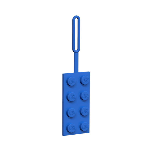 LEGO® 2x4 Brick Bag Tag - Blue - Thẻ Treo Hành Lý Hình Viên Gạch LEGO - LEGO Merchandise - Hình ảnh chi tiết 2