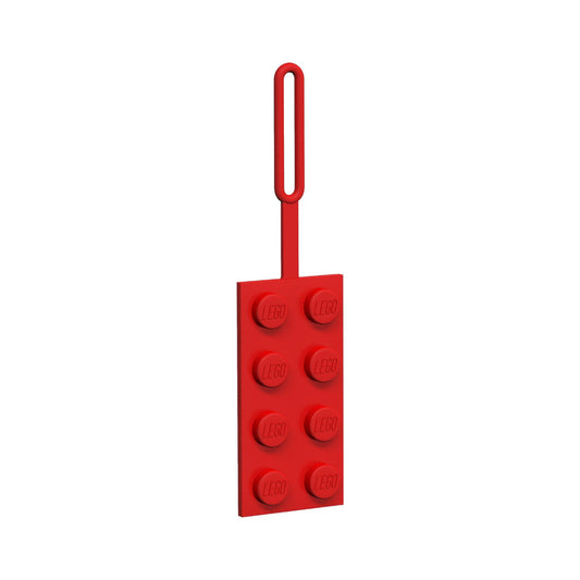 LEGO® 2x4 Brick Bag Tag - Red - Thẻ Treo Hành Lý Hình Gạch LEGO 2x4 - LEGO - Hình ảnh chi tiết 2