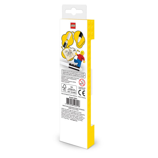 LEGO® 2.0 Black Gel Pen with Minifigure - Bút Bi Gel Đen Kèm Nhân Vật - LEGO - Hình ảnh chi tiết 2