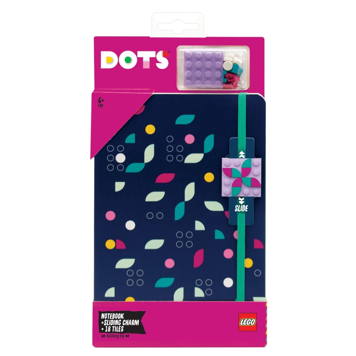 LEGO® DOTS™ Notebook with Charm - Sổ Tay Trang Trí Kèm Charm LEGO - LEGO - Hình ảnh chi tiết 2