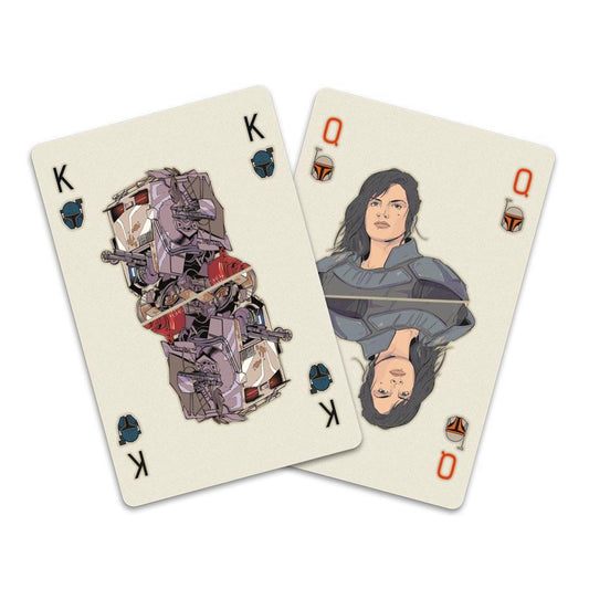 Star Wars The Mandalorian Waddingtons Number 1 Playing Cards - Bộ bài Tây Sưu Tầm - Waddingtons No. 1 - Hình ảnh chi tiết 2