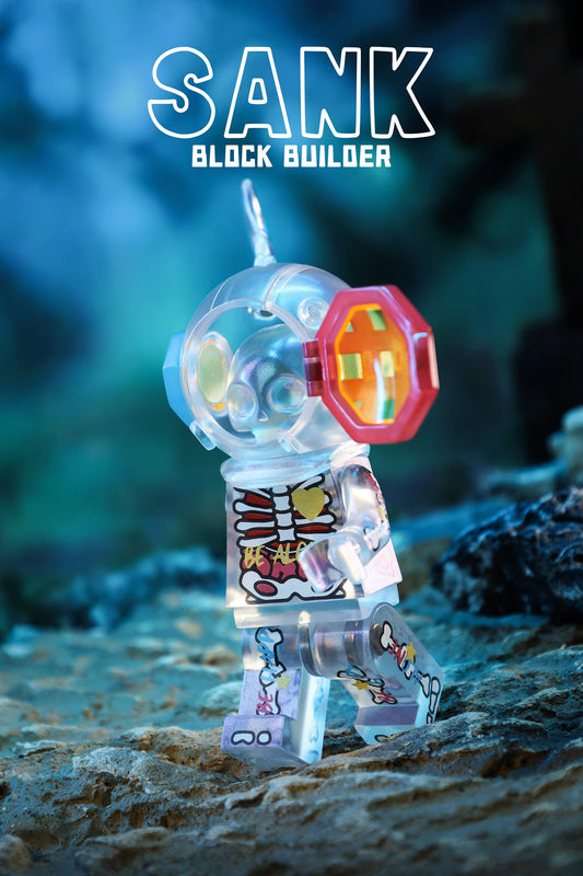 Sank-Block Builder-Phantom - Mô Hình Art Toy Cao Cấp Sank Toys