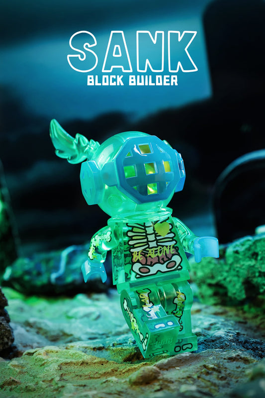 Sank-Block Builder-Green Abyss - Mô Hình Nghệ Thuật Limited - Sank Toys