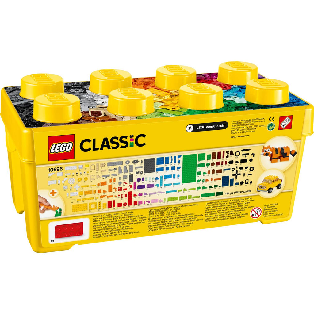 LEGO® Classic Medium Creative Brick Box - Đồ Chơi Lắp Ráp Gạch Sáng Tạo 10696