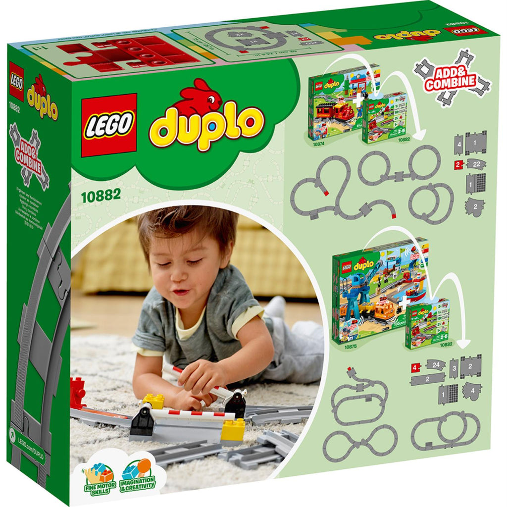 LEGO® DUPLO™ Train Tracks - Bộ Đường Ray Tàu Hỏa Mở Rộng - LEGO 10882 LEGO - ảnh 3 - LEGO DUPLO