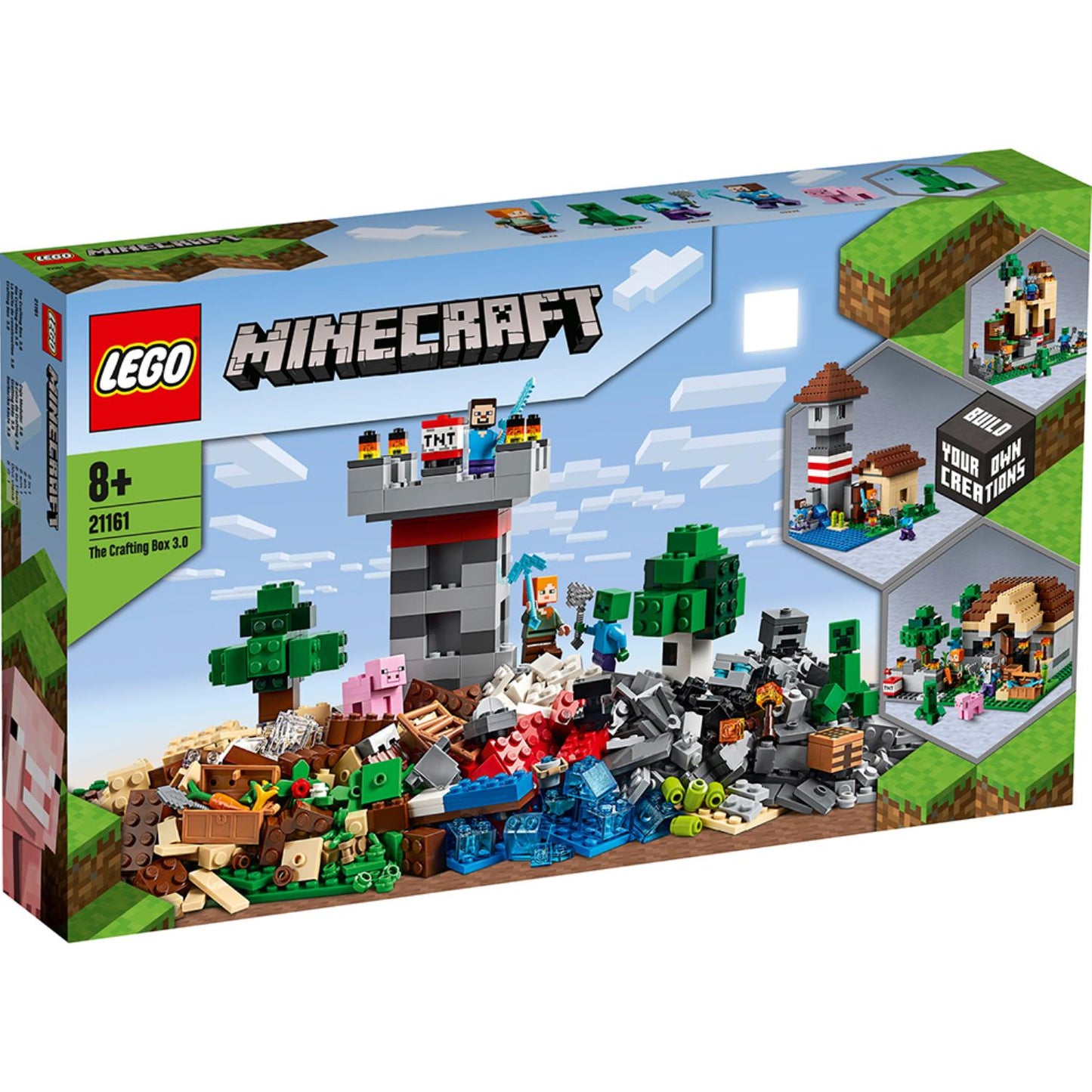 LEGO® Minecraft® The Crafting Box 3.0 - Bộ Đồ Chơi Xây Dựng Sáng Tạo 21161 - Hình ảnh chi tiết 2
