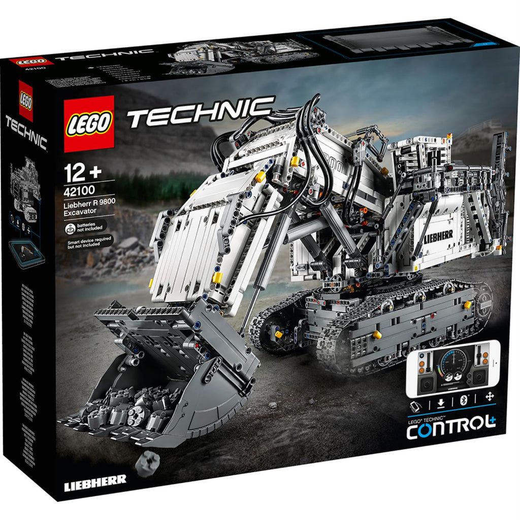 LEGO® Technic™ Liebherr R 9800 Excavator - Mô Hình Xe Xúc Đào Điều Khiển Từ Xa - LEGO 42100 - Hình ảnh chi tiết 2