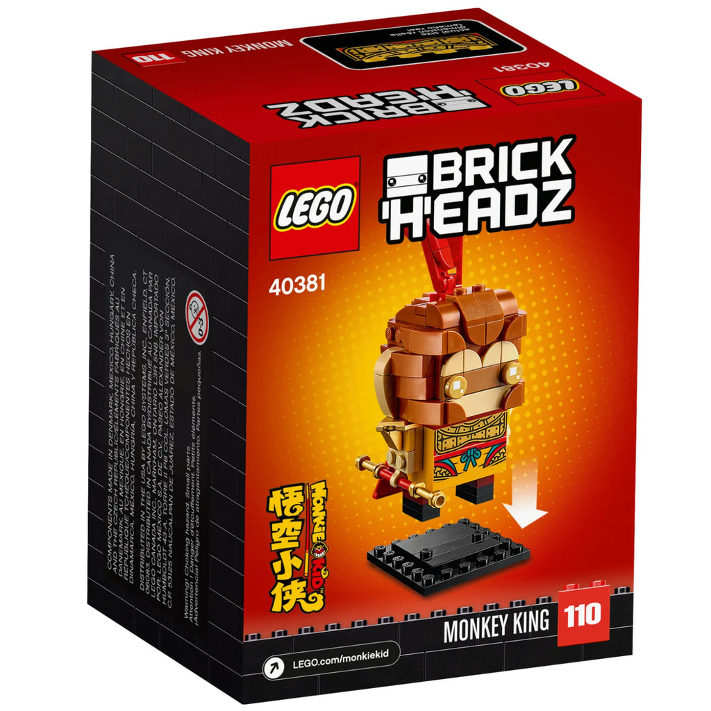 LEGO® BrickHeadz™ Monkey King - Mô hình Tề Thiên Đại Thánh (40381) LEGO - ảnh 3 - Lego