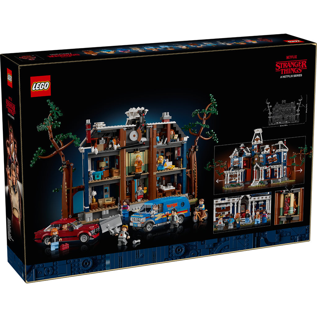 LEGO® Icons Stranger Things: The Creel House - Mô Hình Nhà Creel & Thế Giới Ngược - LEGO 11370