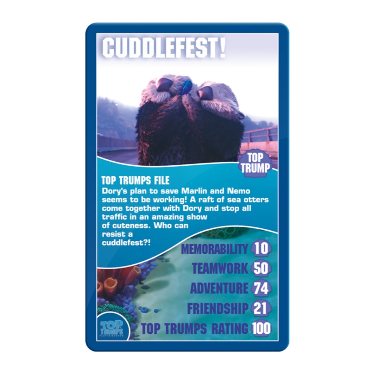 Finding Dory Top Trumps Card Game - Trò Chơi Thẻ Bài Disney - Winning Moves - Góc nhìn khác 3