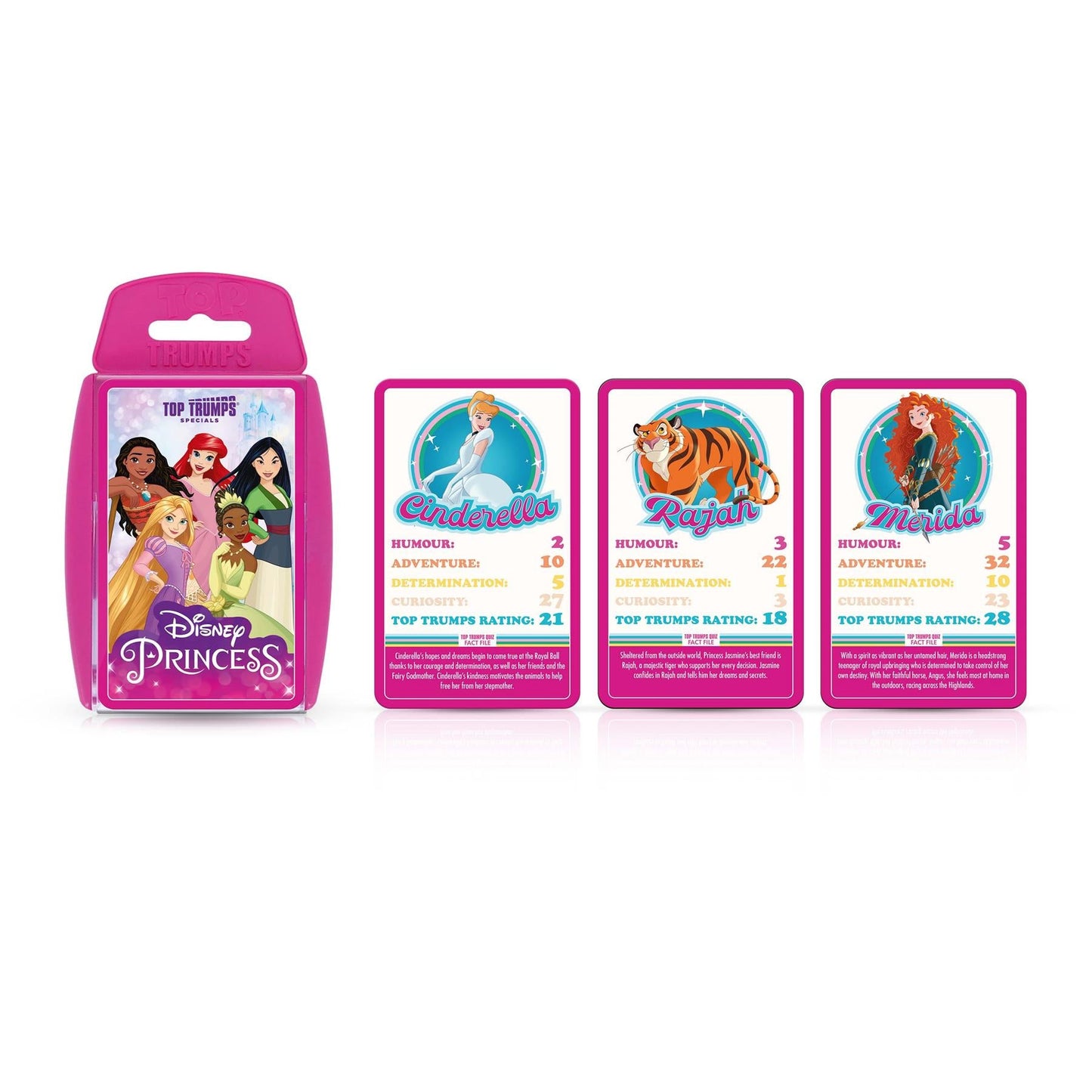 Disney Princess Top Trumps Card Game - Trò chơi thẻ bài Công chúa Disney - Winning Moves - Hình ảnh bổ sung 5