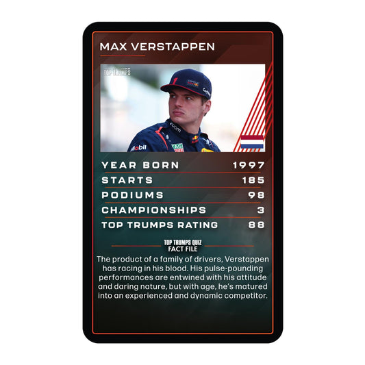 Grand Prix Heroes Top Trumps Card Game - Trò chơi thẻ bài đua xe F1 - Winning Moves - Hình ảnh chi tiết 2