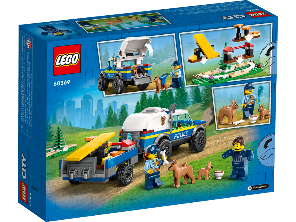 LEGO® City Mobile Police Dog Training - Đồ Chơi Lắp Ráp Huấn Luyện Chó Cảnh Sát - LEGO 60369 - Hình ảnh bổ sung 4