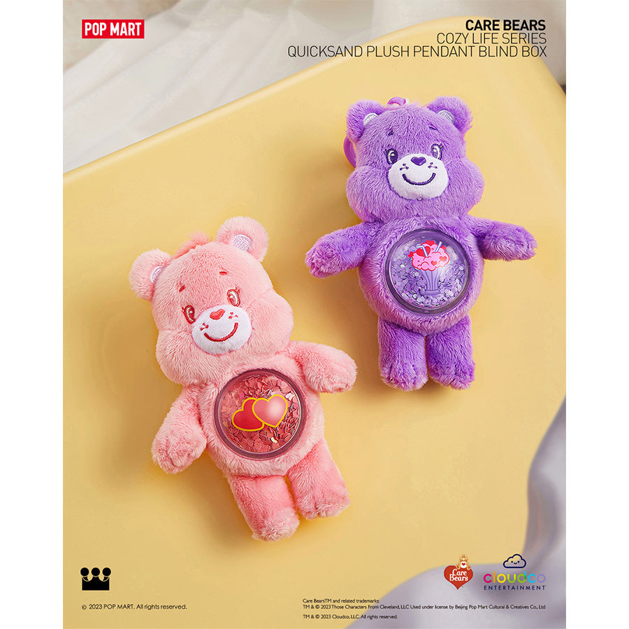 Care Bears Cozy Life Plush Keychain - Móc khóa gấu bông - POP MART