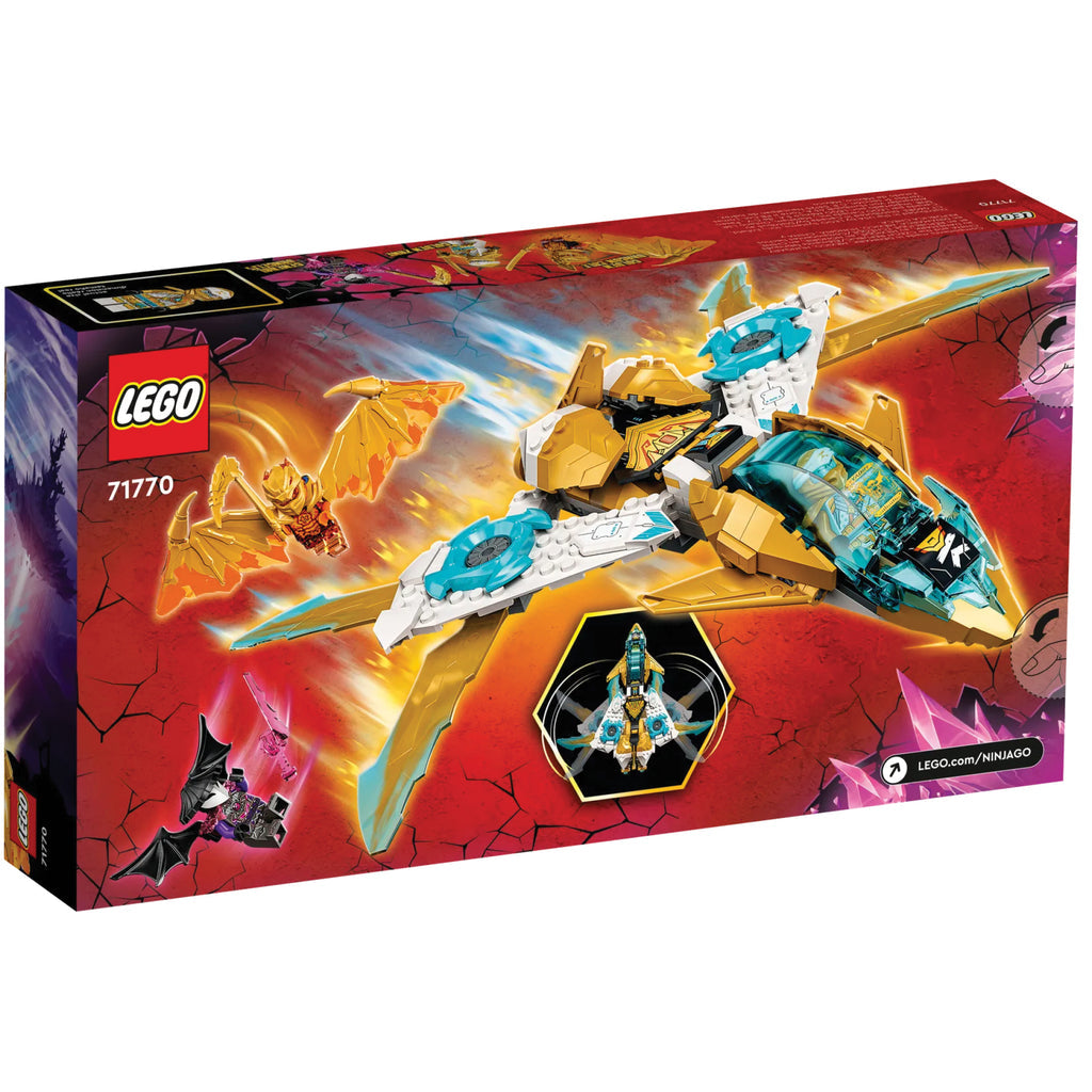 LEGO® NINJAGO® Zane’s Golden Dragon Jet - Đồ chơi lắp ráp Máy Bay Phản Lực Rồng Vàng - LEGO 71770 - Hình ảnh bổ sung 6