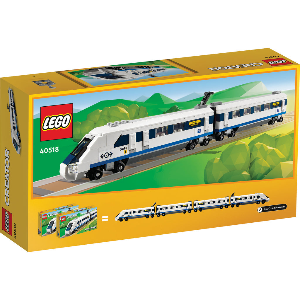LEGO® Creator High-Speed Train - Đồ chơi lắp ráp Tàu cao tốc - 40518 LEGO - ảnh 2 - Lego Creator