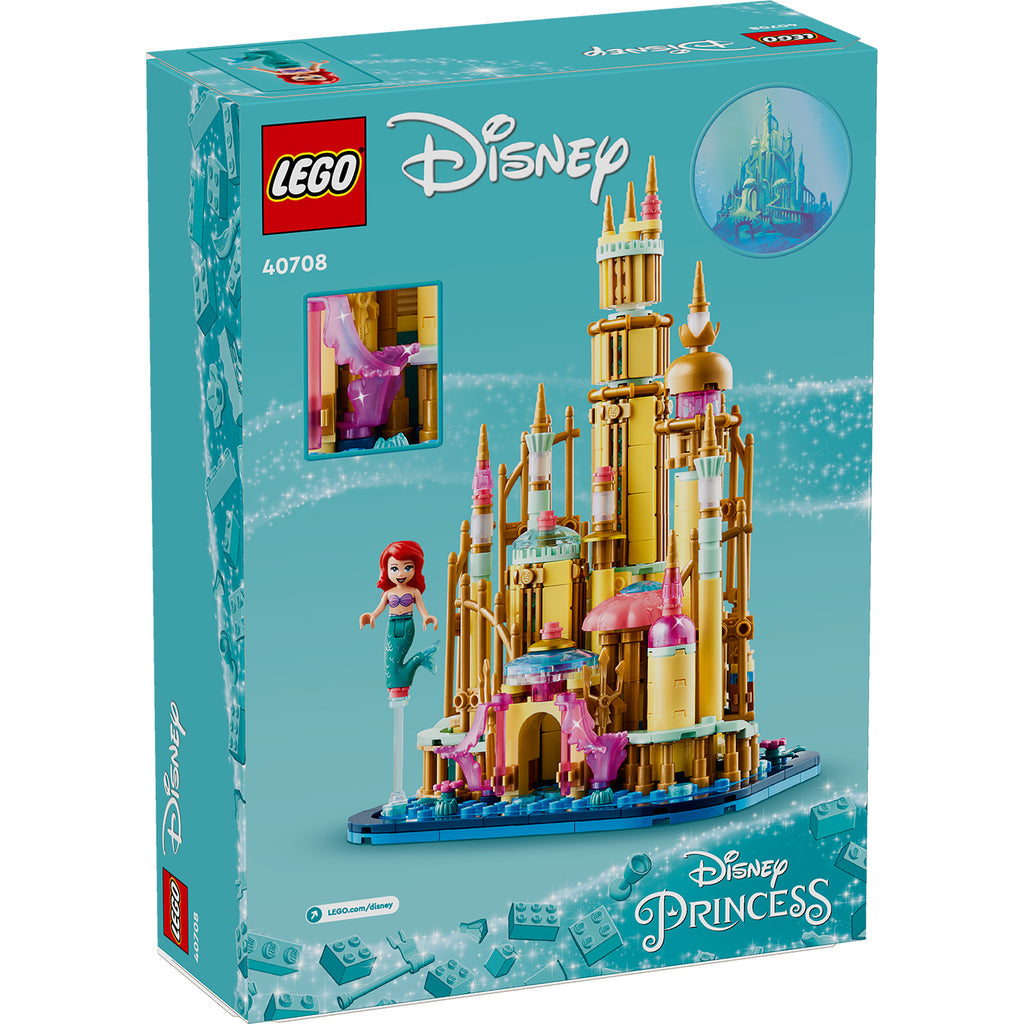 LEGO® Disney™ Mini Disney Ariel’s Castle - Mô hình Lâu đài Mini Nàng Tiên Cá - LEGO 40708 LEGO - ảnh 2 - Building Sets