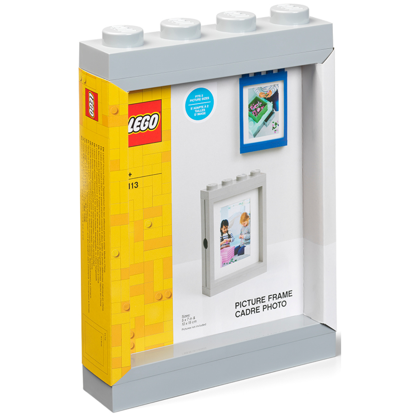 LEGO Picture Frame - Grey - Khung Ảnh Trang Trí LEGO - Hình ảnh sản phẩm