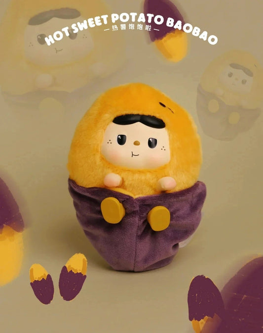 BAOBAO-Warm BAOBAO Fireside Tea Party series Vinyl Plush Key Chain - Móc khóa Blindbox Chính hãng Heyone