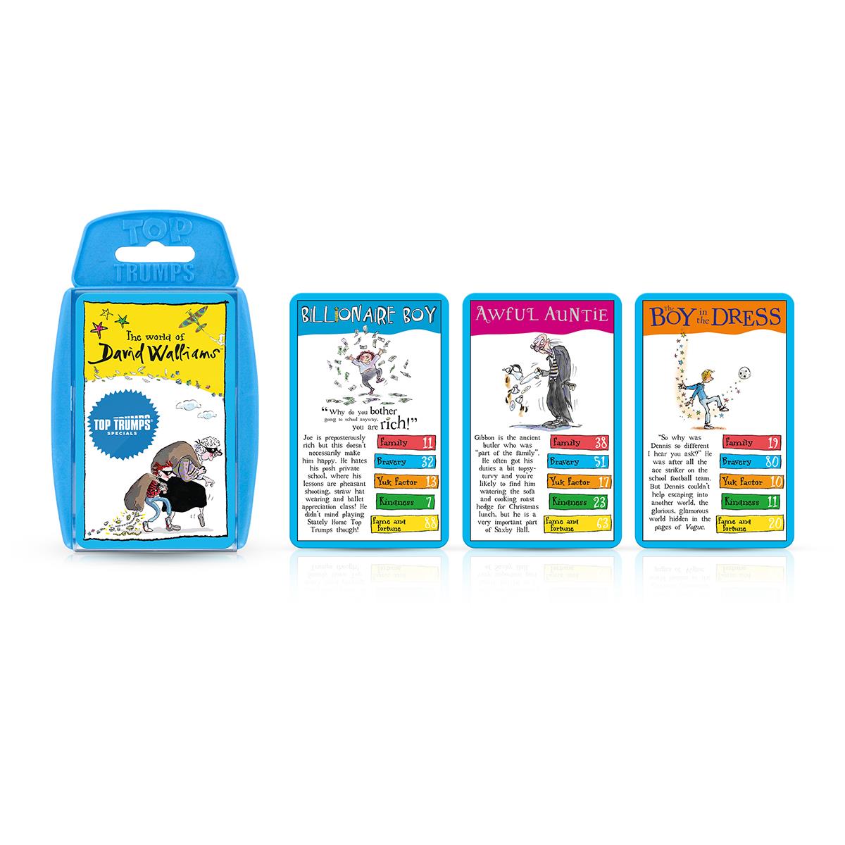 The World of David Walliams Top Trumps Card Game - Trò chơi thẻ bài giáo dục - Winning Moves - Hình ảnh bổ sung 5