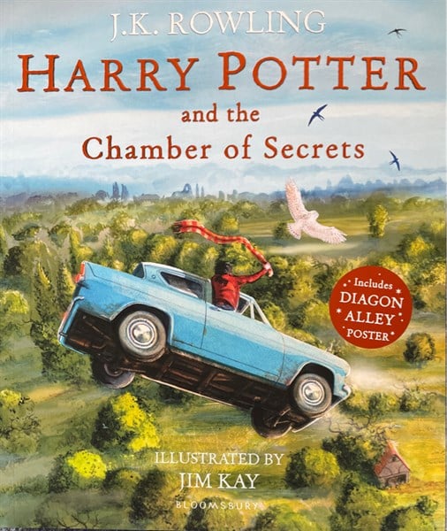 Harry Potter And The Chamber Of Secrets, Illustrated Paperback