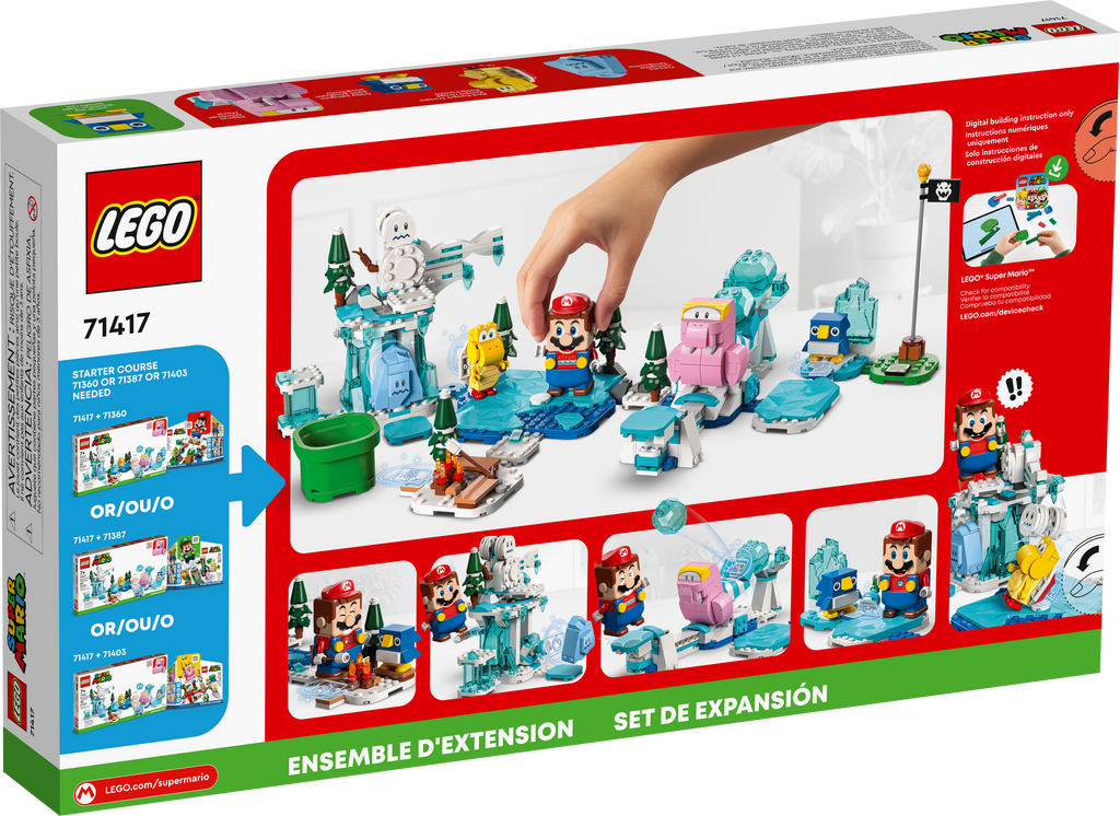 LEGO® Super Mario™ Fliprus Snow Adventure Expansion Set - Bộ Mở Rộng Phiêu Lưu Trong Tuyết - LEGO 71417 - Hình ảnh bổ sung 5
