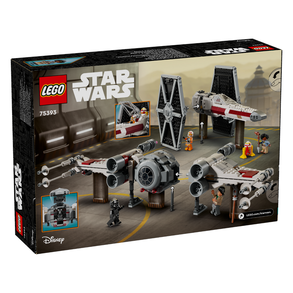LEGO® Star Wars™ TIE Fighter & X-Wing Mash-up - Bộ Lắp Ráp Phi Thuyền Hỗn Hợp LEGO 75393