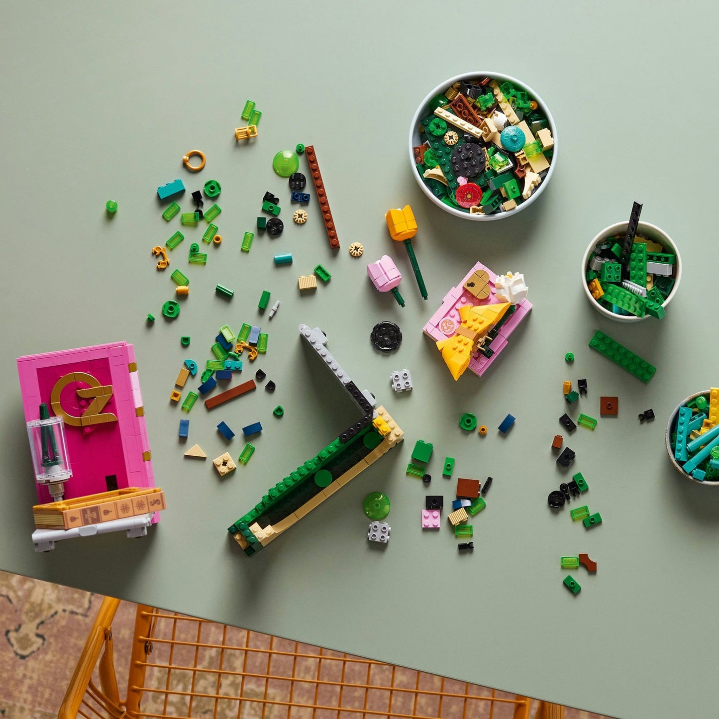 LEGO® Wicked Glinda & Elphaba Bookends Bộ Chặn Sách LEGO 75691