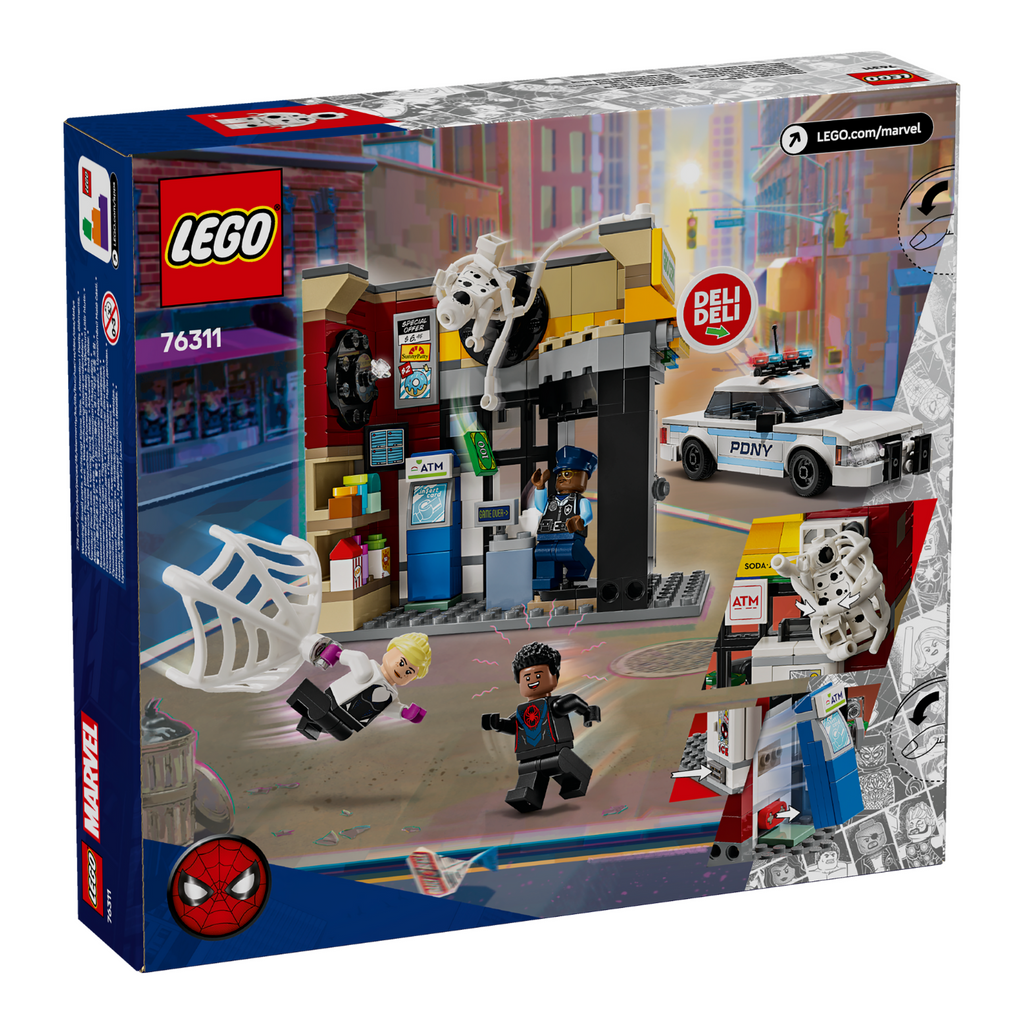 LEGO® Marvel Spider-Verse: Miles Morales vs. The Spot - Bộ Đồ Chơi Lắp Ráp Siêu Anh Hùng LEGO 76311 - Hình ảnh bổ sung 9