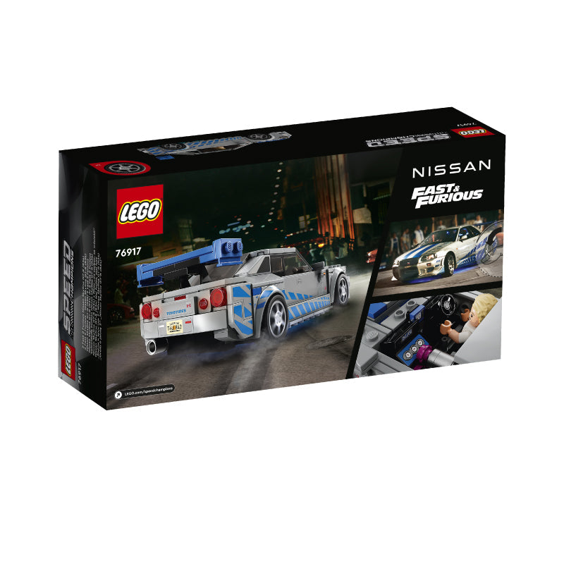 Đồ Chơi Lắp Ráp LEGO Speed Champions Siêu Xe Nissan Skyline GT-R (R34) 76917