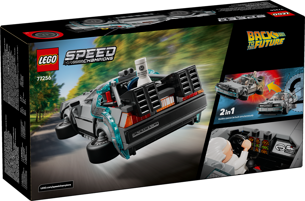 LEGO® Speed Champions Time Machine from Back to the Future - Mô hình Xe Cỗ máy thời gian DeLorean - LEGO 77256 LEGO - ảnh 4 -