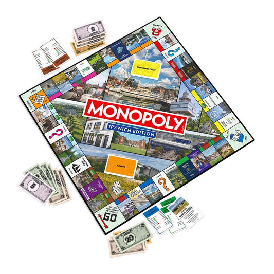 Ipswich Monopoly Board Game - Trò chơi bàn cờ tỷ phú phiên bản đặc biệt - Winning Moves - Hình ảnh chi tiết 2