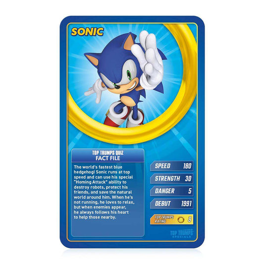 Sonic Top Trumps Card Game - Ultimate Fan Edition - Trò chơi thẻ bài Winning Moves - Hình ảnh chi tiết 2