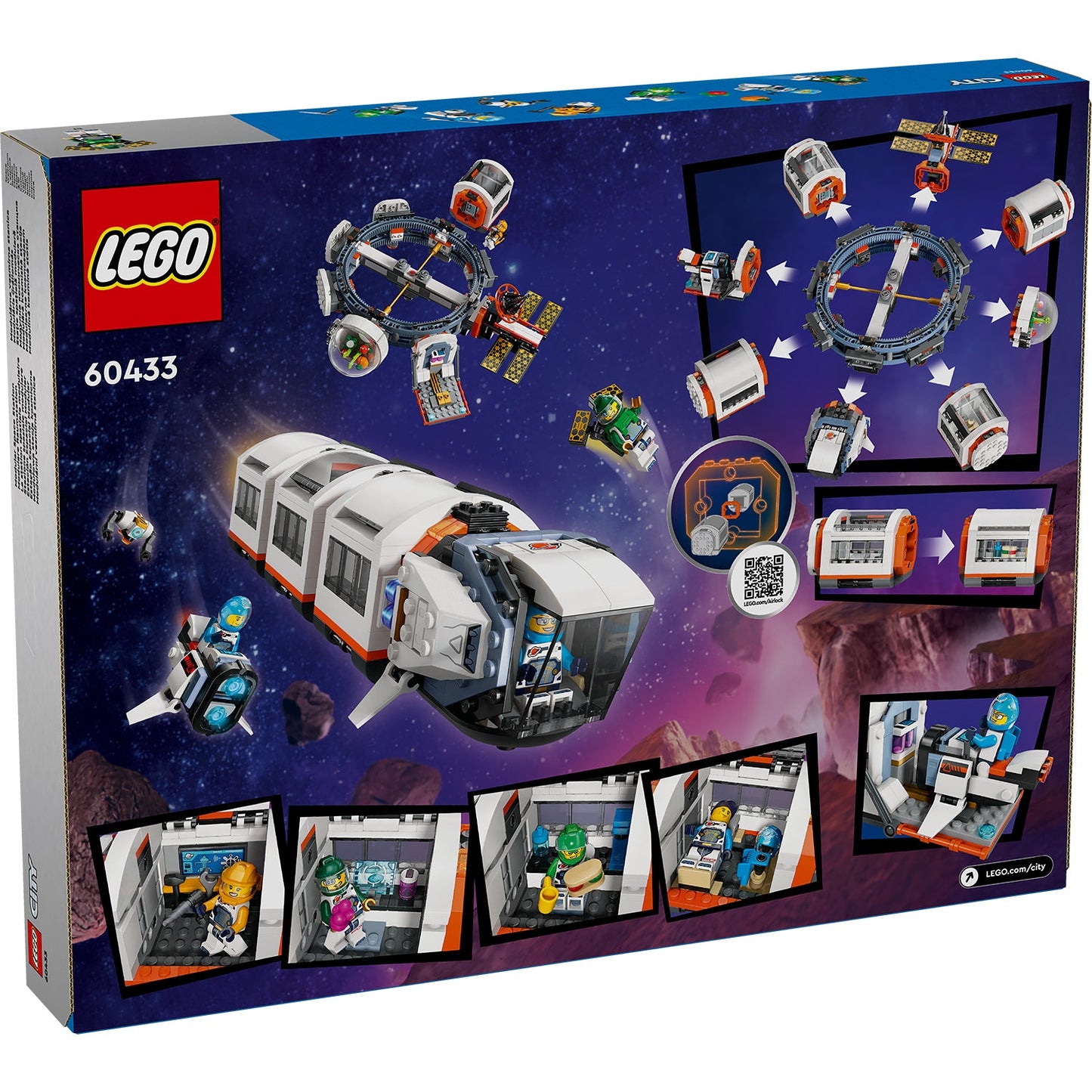LEGO® City Modular Space Station - Đồ chơi lắp ráp Trạm không gian - LEGO 60433 LEGO - ảnh 8 - LEGO Sets