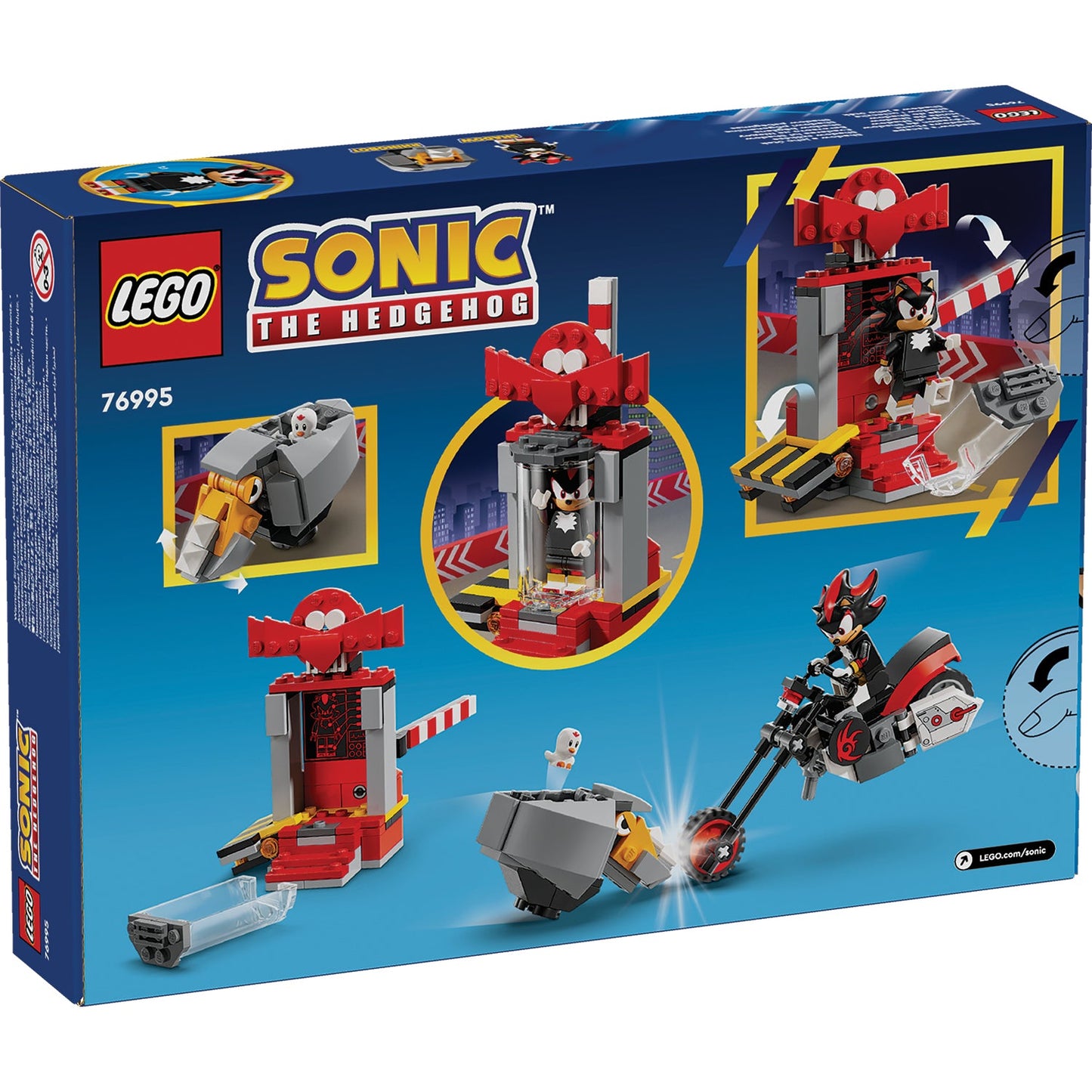 LEGO® Sonic the Hedgehog™ Shadow the Hedgehog Escape - Đồ Chơi Lắp Ráp LEGO 76995 LEGO - ảnh 2 - Lego Sets