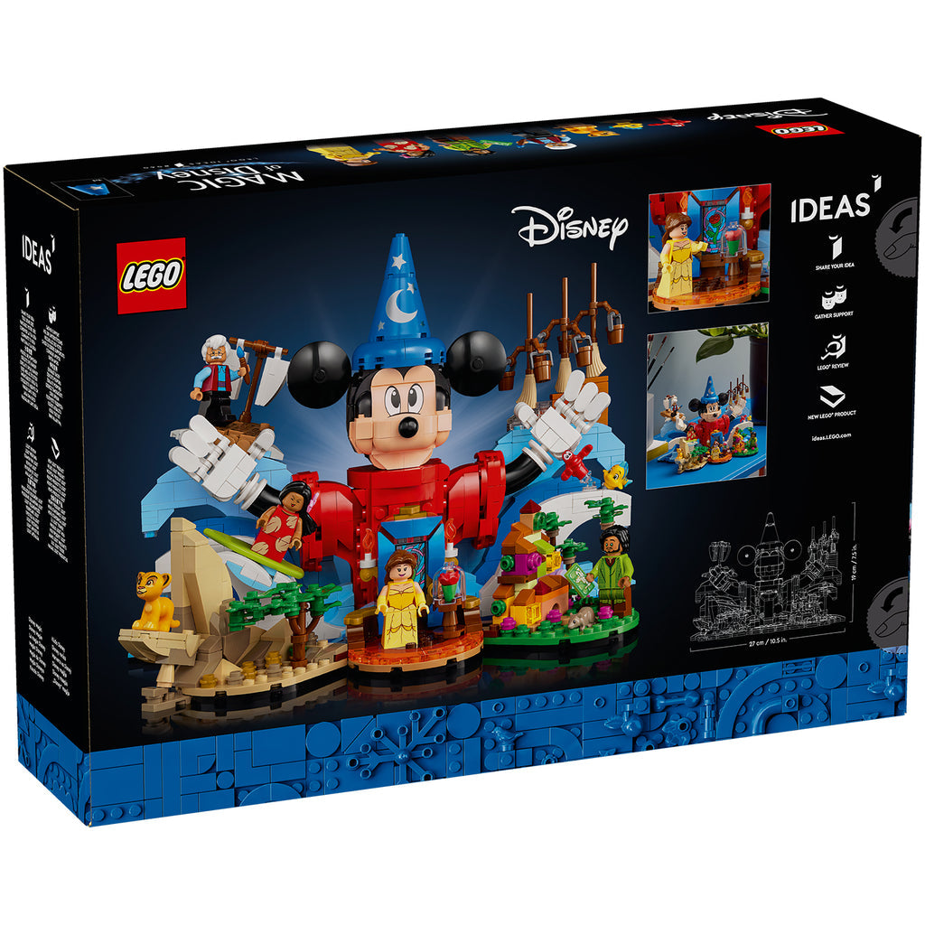 LEGO® Ideas Magic of Disney - Bộ Lắp Ráp Mô Hình Kỷ Niệm Disney - LEGO 21352 LEGO - ảnh 4 - LEGO Ideas