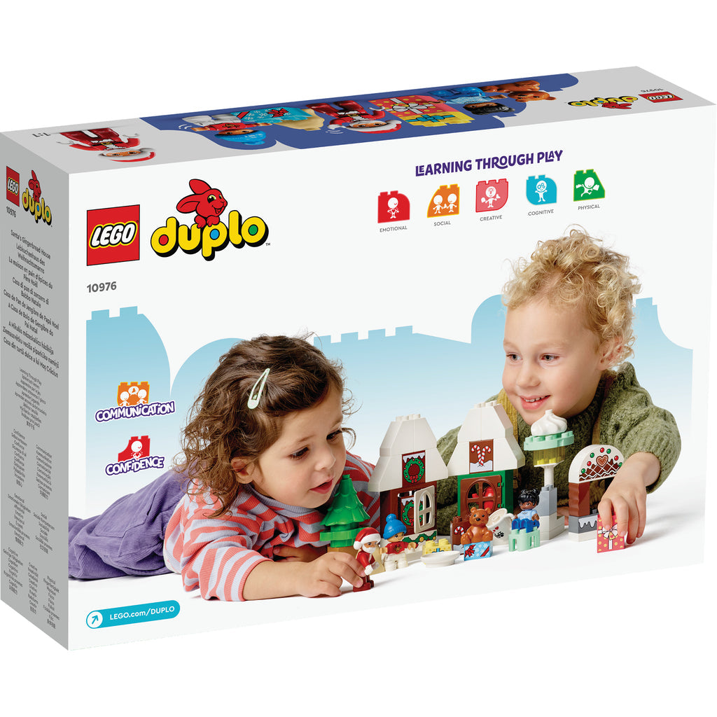 LEGO® DUPLO™ Santa's Gingerbread House - Đồ chơi lắp ráp Ngôi Nhà Bánh Gừng Giáng Sinh LEGO 10976 LEGO - Đồ chơi lắp ráp