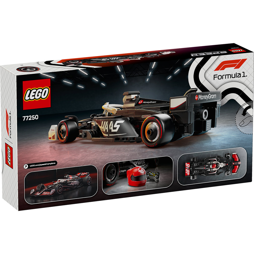LEGO® Speed Champions MoneyGram Haas F1® Team VF-24 Race Car - Mô Hình Xe Đua F1 Đồ Chơi Lắp Ráp Chính Hãng LEGO 77250 LEGO -