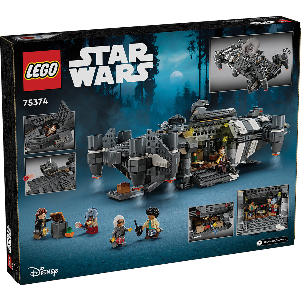 LEGO® Star Wars™ The Onyx Cinder Mô Hình Tàu Vũ Trụ Skeleton Crew LEGO 75374