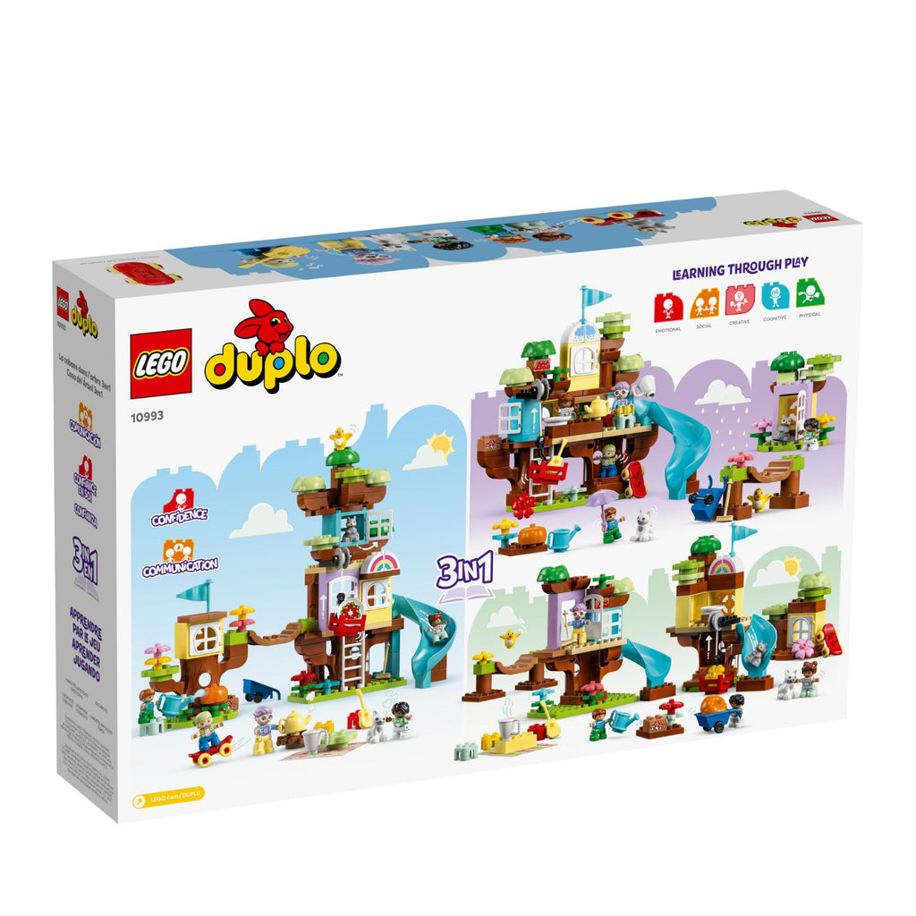 LEGO® DUPLO™ 3in1 Tree House - Đồ Chơi Lắp Ráp Ngôi Nhà Trên Cây 3 Trong 1 - LEGO 10993