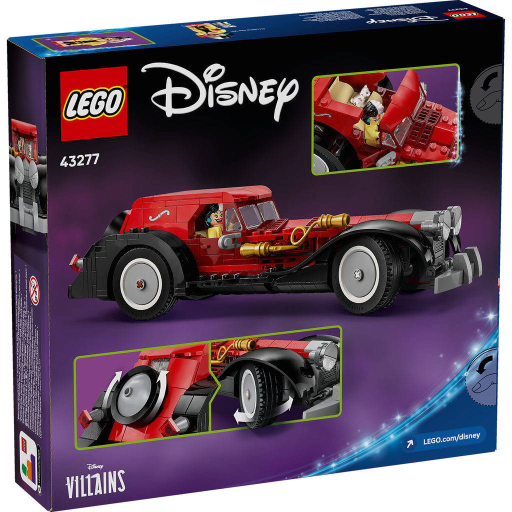 LEGO® Disney Cruella De Vil’s Car - Xe Ô Tô Đồ Chơi Lắp Ráp LEGO 43277 LEGO - ảnh 7 - LEGO Sets