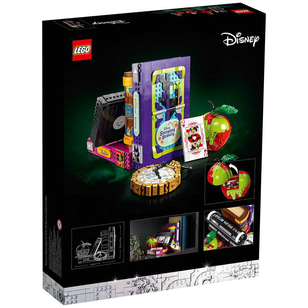 LEGO® Disney™ Villain Icons - Bộ Lắp Ráp Biểu Tượng Kẻ Phản Diện - LEGO 43227