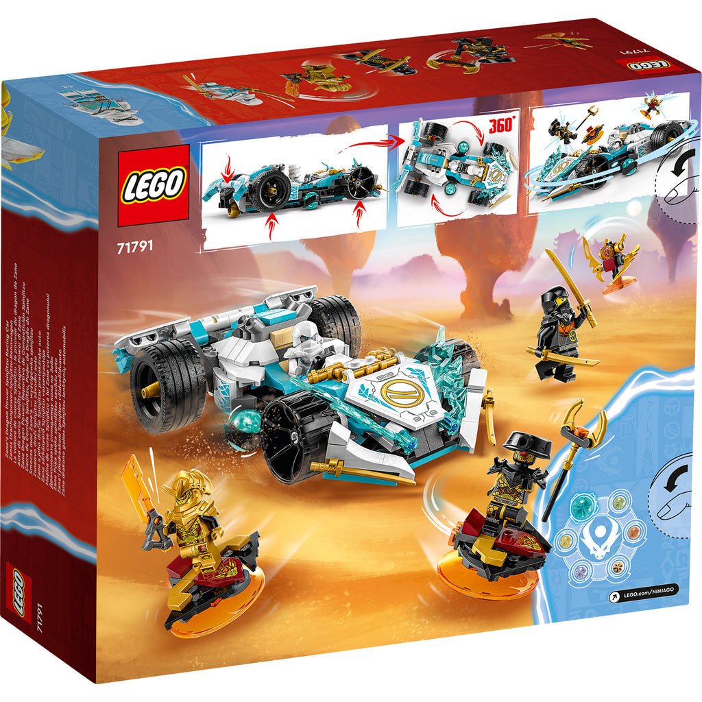 LEGO® NINJAGO® Zane’s Dragon Power Spinjitzu Race Car - Đồ chơi lắp ráp Xe đua Ninja - LEGO LEGO - ảnh 3 - Lego Construction