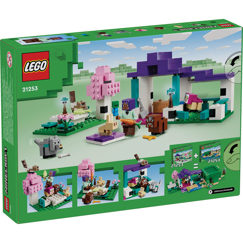 LEGO® Minecraft® The Animal Sanctuary - Bộ Lắp Ráp Khu Bảo Tồn Động Vật - LEGO 21253 LEGO - ảnh 3 - LEGO Minecraft
