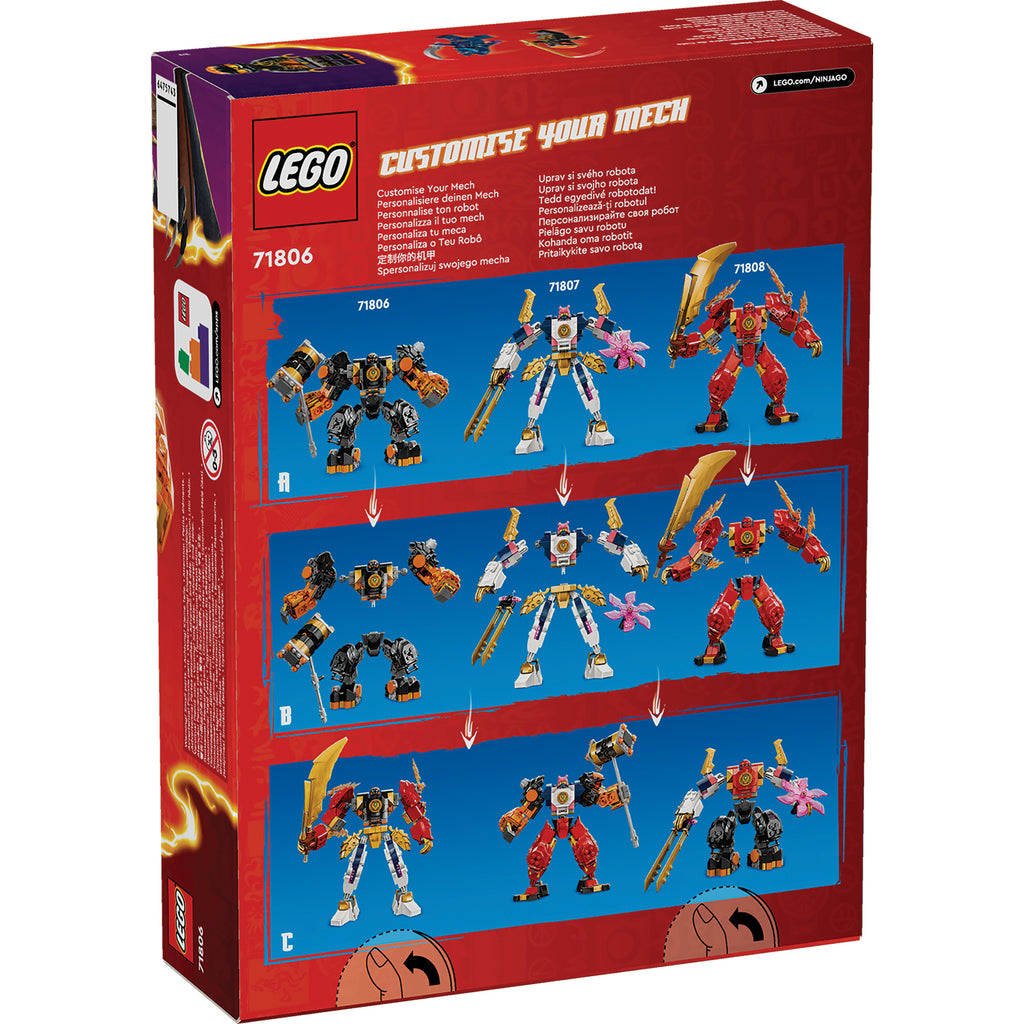 LEGO® NINJAGO® Cole’s Elemental Earth Mech - Robot Nguyên Tố Đất Của Cole - LEGO 71806 LEGO - ảnh 2 - Lego